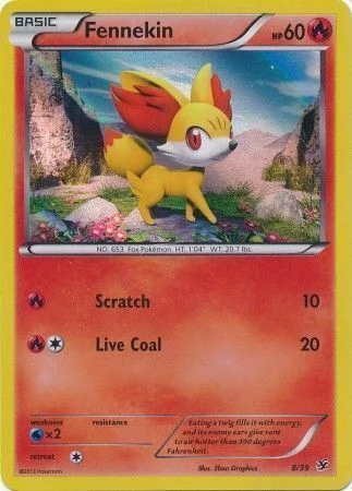 Fennekin — XY Kalos Starter Set