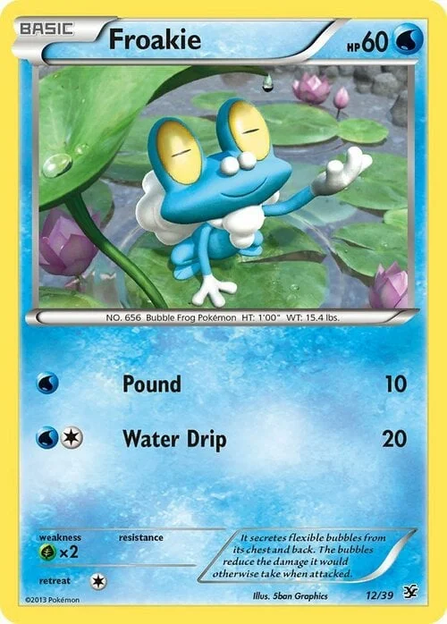Froakie — XY Kalos Starter Set