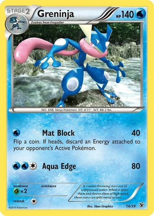 Greninja — XY Kalos Starter Set