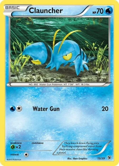Clauncher — XY Kalos Starter Set