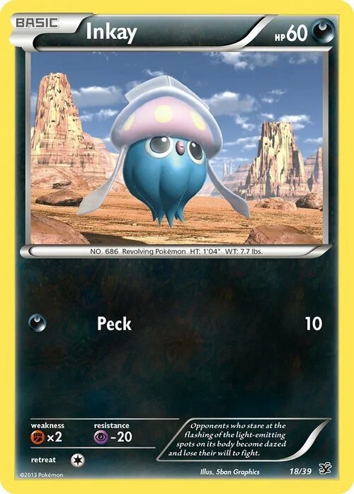 Inkay — XY Kalos Starter Set