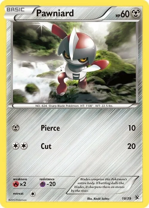 Pawniard — XY Kalos Starter Set