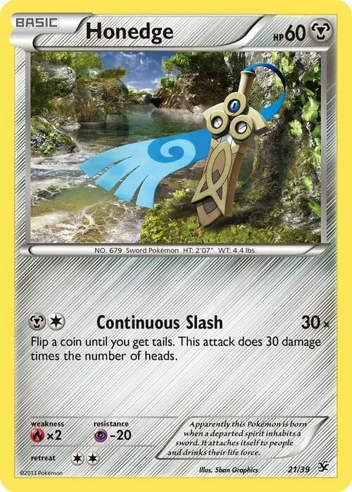 Honedge — XY Kalos Starter Set