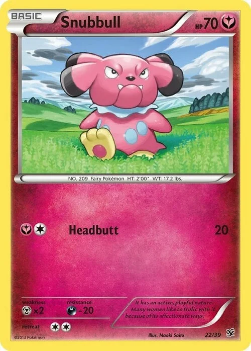 Snubbull — XY Kalos Starter Set