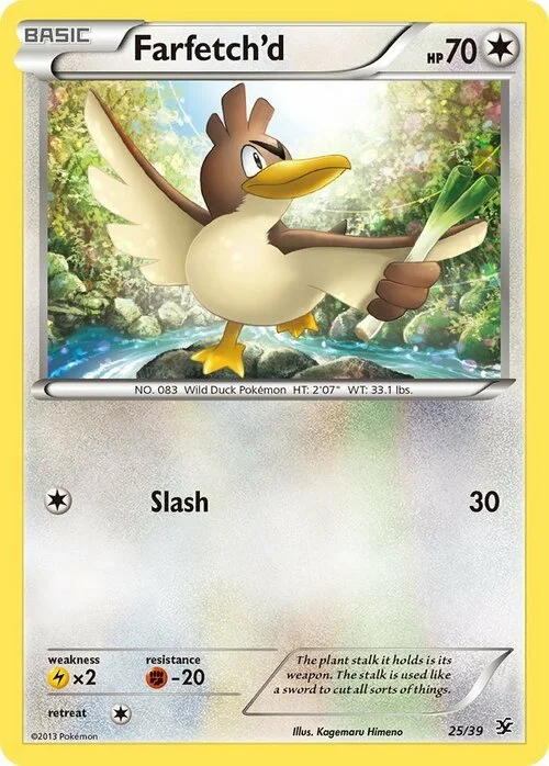Farfetch'd — XY Kalos Starter Set
