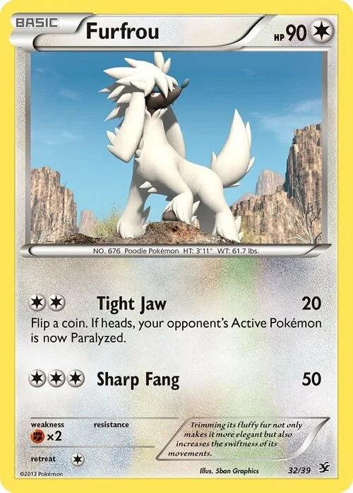 Furfrou — XY Kalos Starter Set