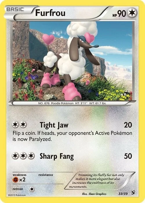 Furfrou — XY Kalos Starter Set