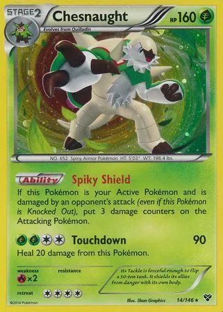 Chesnaught — Theme Deck & Blisters Exclusives