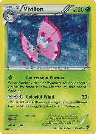 Vivillon — Theme Deck & Blisters Exclusives