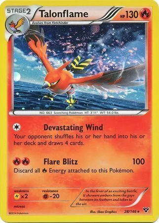 Talonflame — Theme Deck & Blisters Exclusives