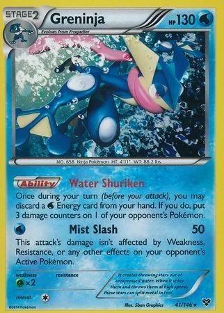 Greninja — Theme Deck & Blisters Exclusives