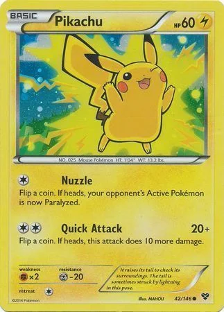 Pikachu — XY Black Star Promos