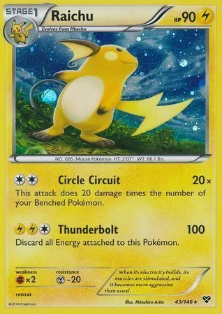 Raichu — Theme Deck & Blisters Exclusives