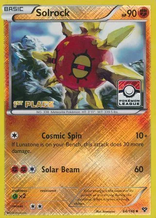 Solrock — XY Black Star Promos