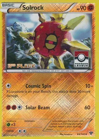 Solrock — XY Black Star Promos