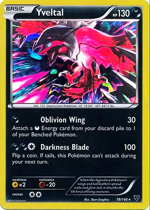 Yveltal — Theme Deck & Blisters Exclusives