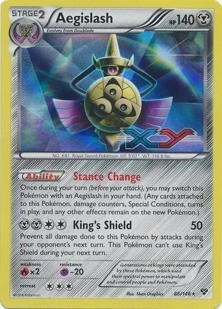 Aegislash — XY Black Star Promos