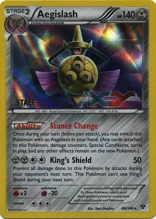 Aegislash — XY Black Star Promos