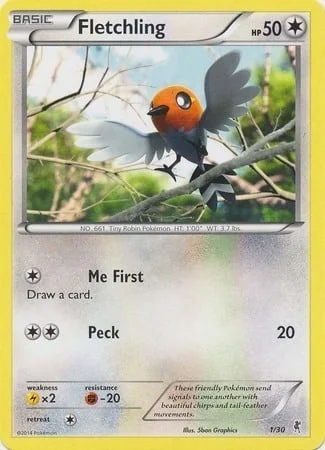 Fletchling — XY Trainer Kit: Bisharp