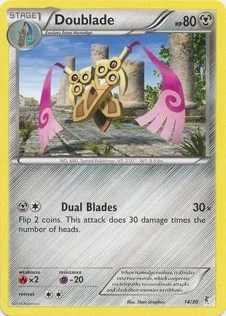 Doublade — XY Trainer Kit: Bisharp