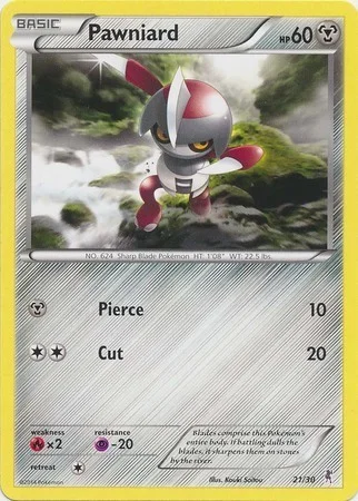 Pawniard — XY Trainer Kit: Bisharp
