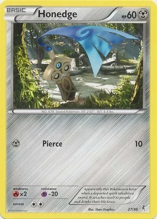Honedge — XY Trainer Kit: Bisharp