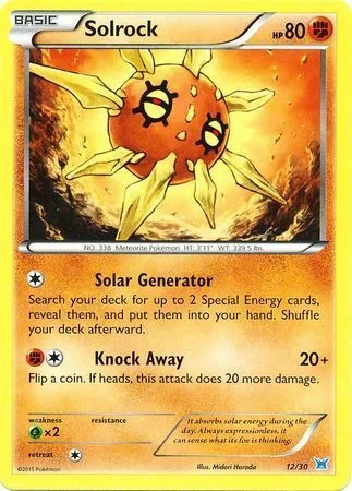 Solrock — XY Trainer Kit: Latios