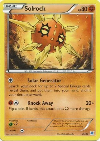 Solrock — XY Trainer Kit: Latios