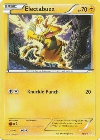Electabuzz — XY Trainer Kit: Pikachu Libre & Suicune (Pikachu Libre)