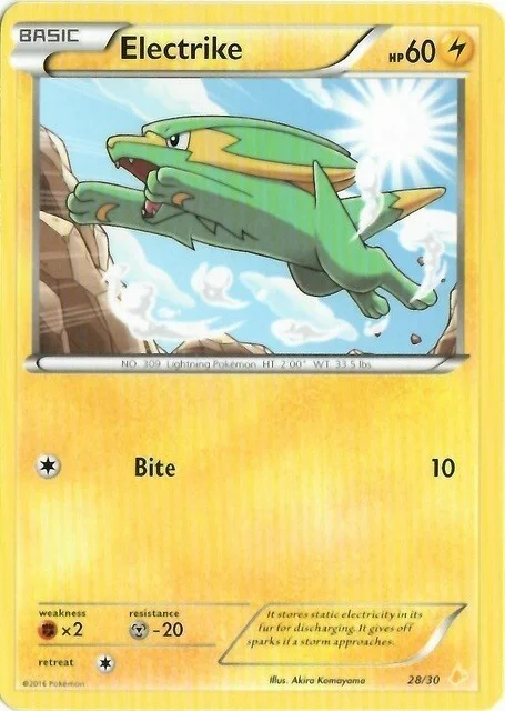 Electrike — XY Trainer Kit: Pikachu Libre & Suicune (Pikachu Libre)