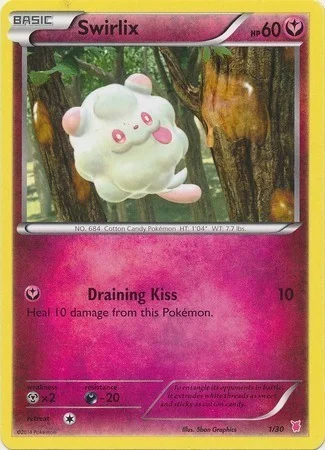 Swirlix — XY Trainer Kit: Wigglytuff