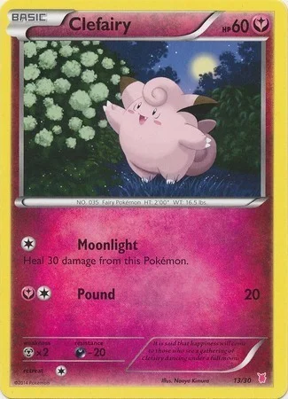 Clefairy — XY Trainer Kit: Wigglytuff
