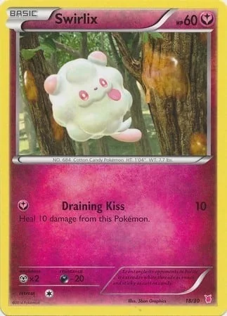 Swirlix — XY Trainer Kit: Wigglytuff