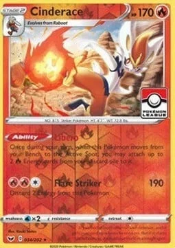 Cinderace — League Promos
