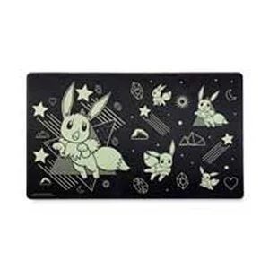 Eevee cant wait Black Playmat — Pokémon Products