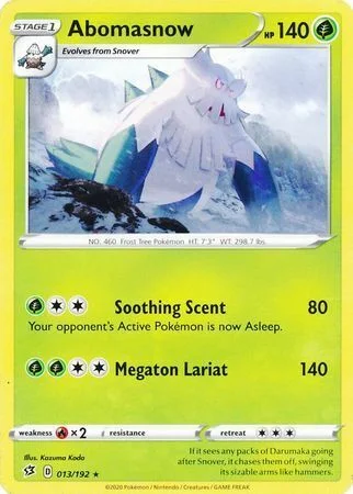 Abomasnow — Rebel Clash