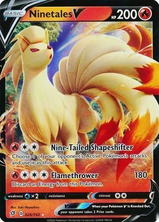 Ninetales V — Rebel Clash
