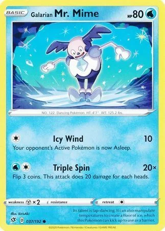 Galarian Mr. Mime — Rebel Clash