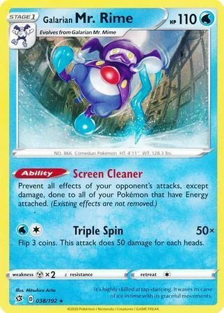 Galarian Mr. Rime — Rebel Clash