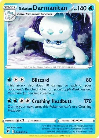Galarian Darmanitan — Rebel Clash