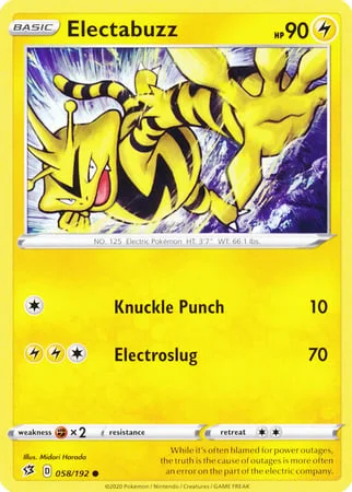 Electabuzz — Rebel Clash