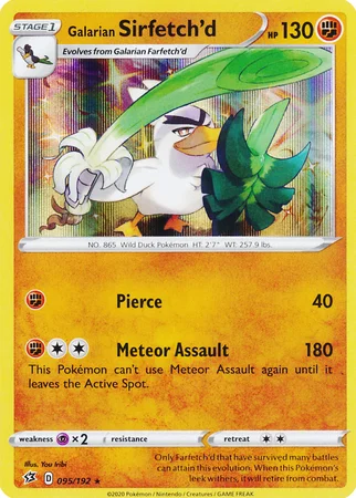 Galarian Sirfetch'd — Rebel Clash