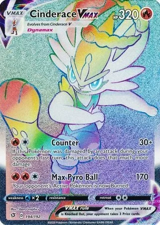 Cinderace VMAX — Rebel Clash