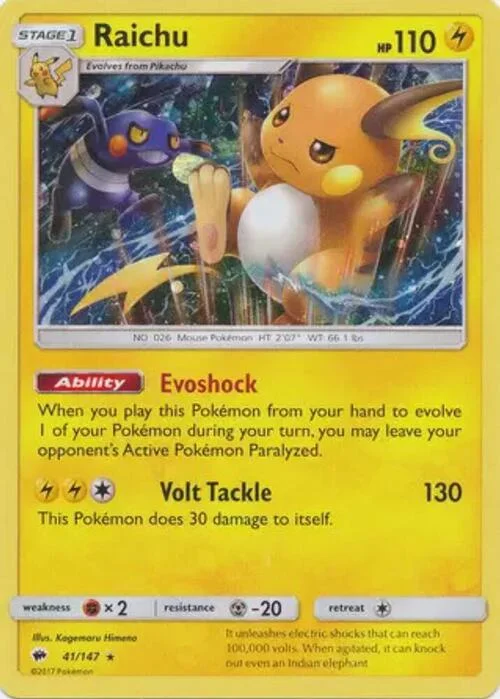 Raichu — Theme Deck & Blisters Exclusives