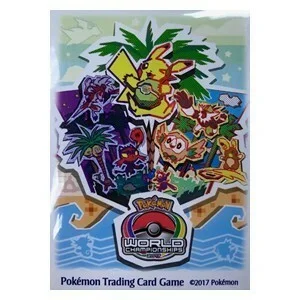 65 World Championships 2017 Competitor Sleeves — Pokémon Products