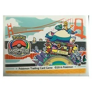 65 World Championships 2016 Shop Sleeves — Pokémon Products