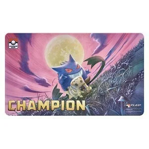 League Cup 2018 Gengar & Mimikyu Champion Playmat — League Promos