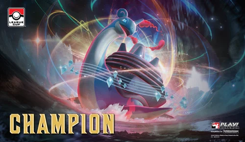 League Cup 2020 Lapras VMax Champion Playmat — League Promos