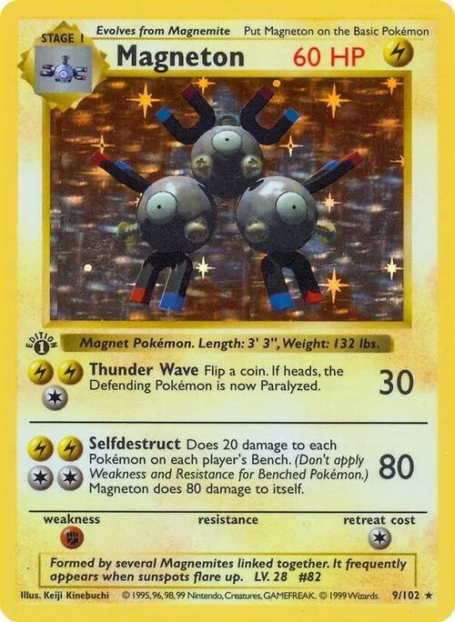 Magneton — Base Set Shadowless