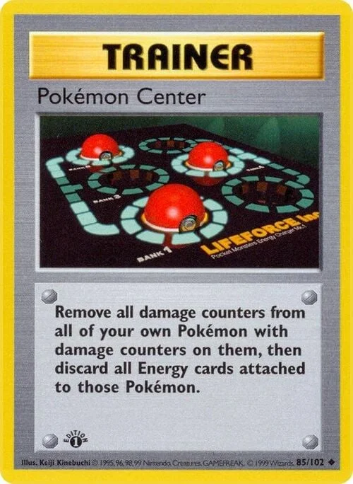 Pokémon Center — Base Set Shadowless